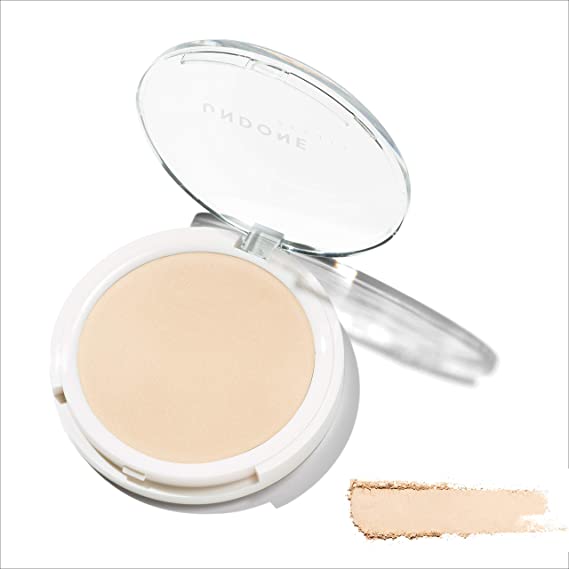 2-in-1 Prime   Set Under/Over Lightweight Powder - UNDONE BEAUTY Under/Over Powder. For Priming & Setting. Oil Control for Shine Free, Naked-Skin Finish. Vegan & Cruelty Free. LIGHT