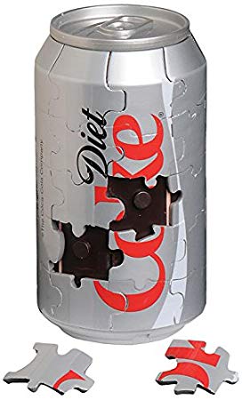 Springbok Diet Coke Can 3D Jigsaw Puzzle (40-Piece)