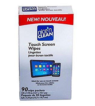 Nice 'n Clean Touchscreen Wipes, 90 Count