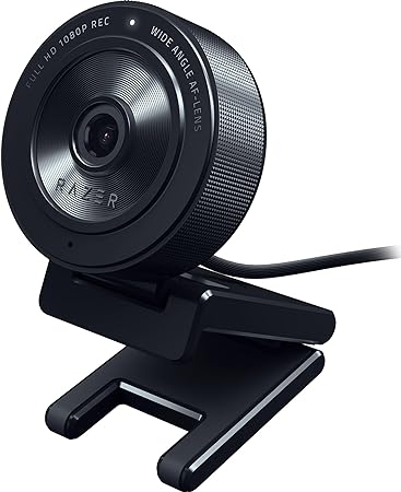 Razer Kiyo X Full HD Streaming Webcam: 1080p 30FPS or 720p 60FPS - Auto Focus - Fully Customizable Settings - Flexible Mounting Options - Works with Zoom/Teams/Skype Conferencing Video Calling