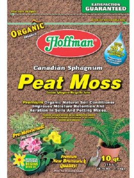 Hoffman 15503 Canadian Sphagnum Peat Moss 10 Quarts