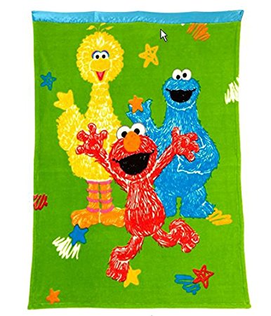 Sesame Street Toddler Blanket - Elmo & Friends