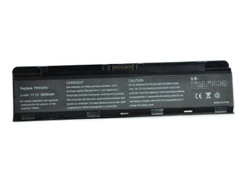 New 6 cell 5200mAh replacement battery for TOSHIBA PA5023U-1BRS, PA5024U-1BRS, PA5025U-1BRS, PA5026U-1BRS, PABAS259, PABAS260, PABAS261, PABAS262