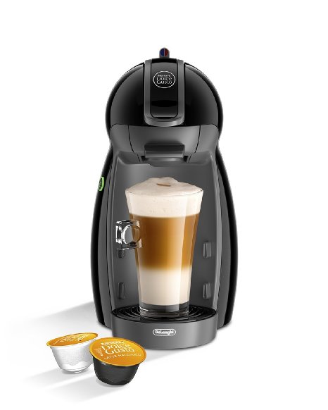 Nescafé Dolce Gusto Piccolo Coffee and Beverage Machine by De'Longhi EDG200.B - Black