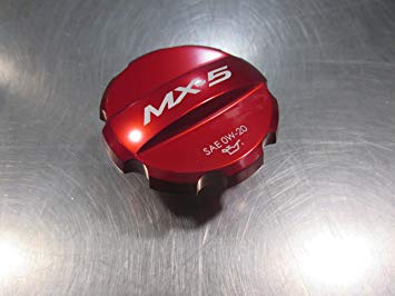 Mazda MX-5 Miata MX-5 2016-2017 New OEM Red OIl filler cap 0000-8M-D10