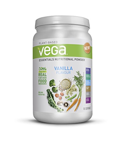 Vega Essentials Nutritional Powder | Vegan | Gluten Free | Plant Based Protein Powder | Vanilla | 619g