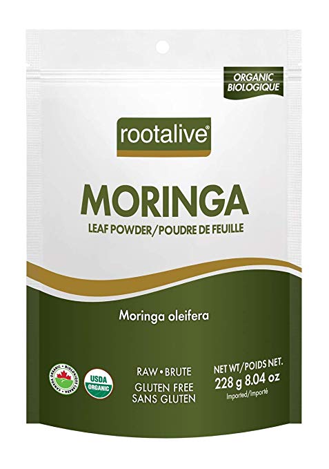 Rootalive Organic moringa leaf powder, 228 Gram