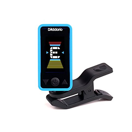 Planet Waves Eclipse Headstock Tuner, Blue