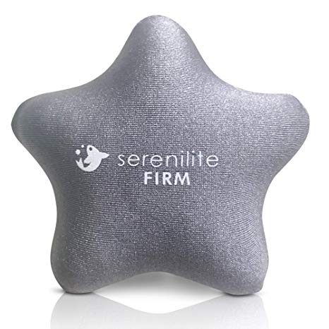 Serenilite Firm Star Stress Ball and Hand Therapy Gel Squeeze Exercise Ball - Great for Anxiety and Hand Strengthening - Optimal Stress Relief