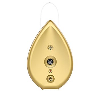 CY Ultrasonic Modus Automatic Outdoor Dog Bark Controller Anti Barking in Water Droplet Shape(Golden)