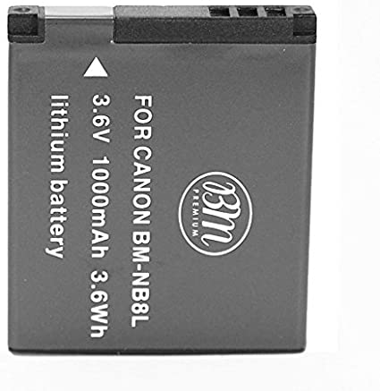 BM Premium NB-8L Battery for Canon PowerShot A2200 is, A3000 is, A3100 is, A3200 is, A3300 is Digital Camera
