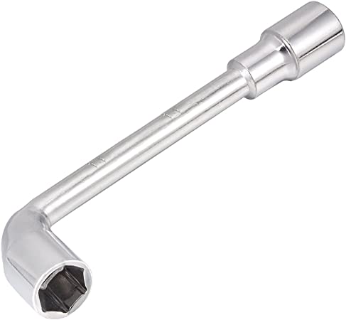 uxcell 14mm Metric L Shaped Angled Open Hex 6 point Socket Wrench