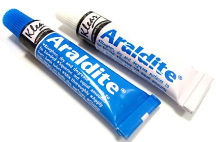 Araldite Epoxy Resin Glue 2 Part Clear Epoxy Adhesive Transparent Quick Dry 26g
