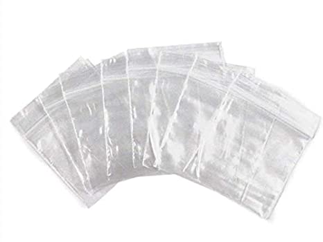 100pc Self Locking 2 x 2 Plastic Bags 2mm Thick All Purpose Storage Baggies, 2 Pack, Limited Edition