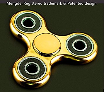 Mengde 360 Spinner Helps Focusing Fidget Toys [3D Figit] Premium Quality EDC Focus Toy for Kids & Adults - Best Stress Reducer Relieves ADHD Anxiety and Boredom Ceramic Cube Bearing