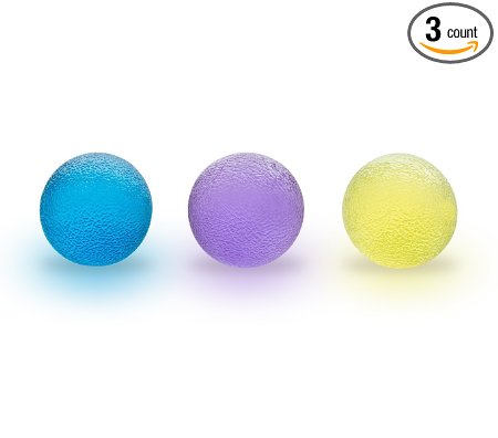 Grip Balls set of 3 With Carrying Bag