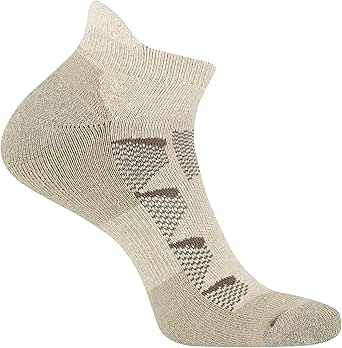 Merrell Men's and Women's Moab Hiking Mid Cushion Socks-1 Pair Pack-Coolmax Moisture Wicking & Arch Support