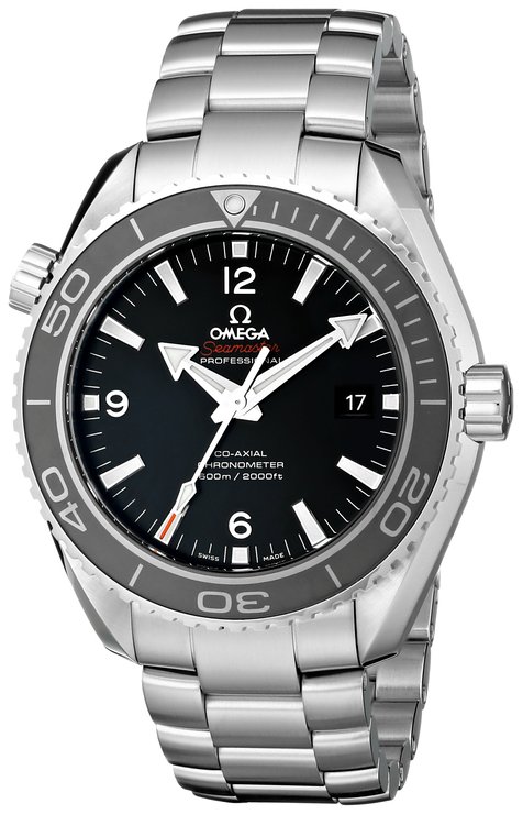Omega Men's 232.30.46.21.01.001 Seamaster Black Dial Watch