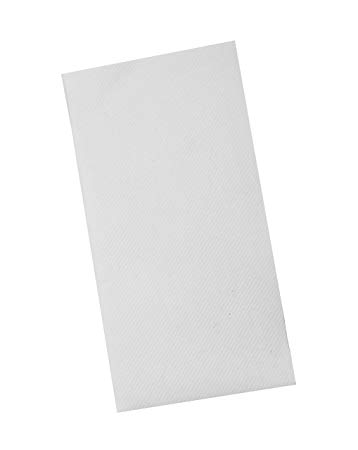 Napkin for Wedding Reception | Disposable Napkins – Linen Feel White Paper Dinner Napkins 8x4 Inches for Kitchen, Bathroom, Parties, Weddings, Luncheon, Dinners Or Events White Napkins 100 Pack