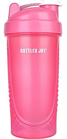 BOTTLED JOY Protein Shaker Bottle, Sports Water Bottle, Shaker Cups For Gym Drinking Bottle Mixer Shake Water Bottles 28oz 800ml