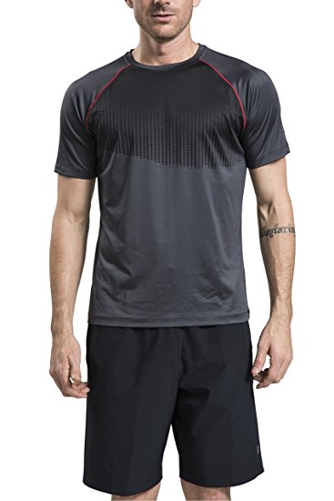 Avia Men's Printed Compression Athletic Tee