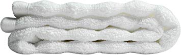 Nutrl Home Classic Hand Towel - Antimicrobial 100% Supima Cotton (White, 30 x 20 Inch) Premium Luxury Finger Towels Perfect Towels for Hotels, Home, Bathrooms, Pool and Gym