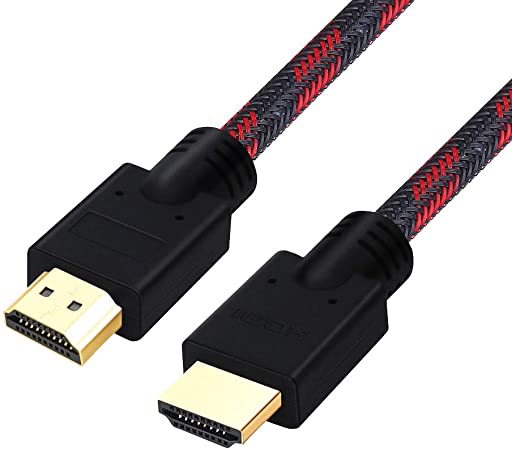 SHULIANCABLE HDMI Cable, Supports 1080p, UHD, FHD, 3D, Ethernet, Audio Return Channel for Fire TVHDTV/Xbox/PS3 (3Ft/1M)