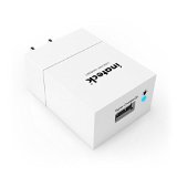 Inateck 12W 5V 24A 1-Port Compact USB Wall Charger USB Portable Charger All-In-One Travel Charger for iPhone Kindle iPad iPod Smartphones 5V Tablets Bluetooth Speakers and Other USB-Powered Devices