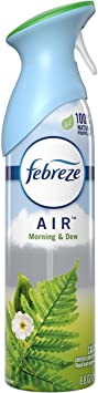 Febreze Odor-Eliminating Air Freshener, Morning & Dew, 250 grams