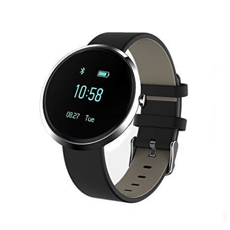 Smart Watch, ETTG Bluetooth Watch Heart Rate Monitor Alcohol Allergy Detection Sports Tracker Sleeping Blood Pressure Call Alarm