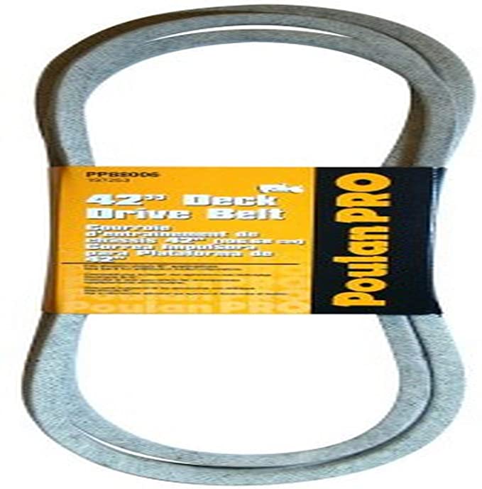 Poulan Pro 42-Inch 2006 and Newer Cable Clutch Mower Deck Mower Belt PP88006