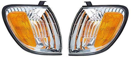 NEW PAIR OF TURN SIGNAL LIGHTS FITS TOYOTA TUNDRA 2000-04 TO2531135 815100C010 81510-0C010 81520-0C010 815200C010 TO2530135