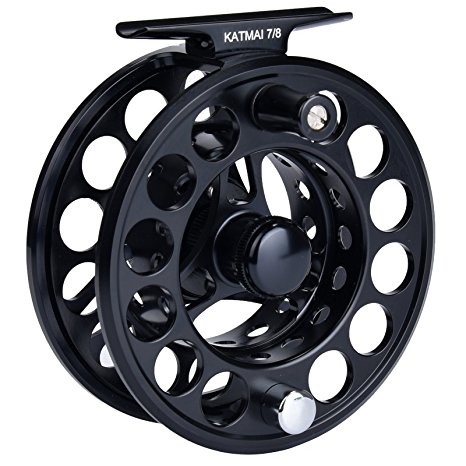 KastKing Katmai Waterproof Fly Fishing Reel, Large Arbor Fly Fishing Gear, Sealed Drag, Forged Aluminum