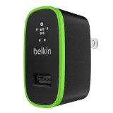 Belkin Home and Travel Wall Charger with USB Port - 21 AMP  10 Watt Black