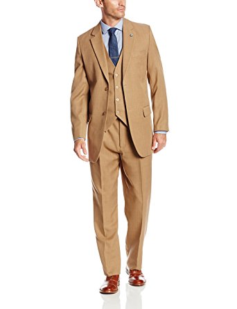 Stacy Adams Men's Suny Vested 3 Piece Suit