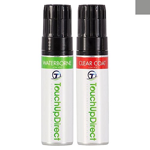 TouchUpDirect Honda Civic Exact-Match Automotive Touch-Up Paint - NH-797M Modern Steel Metallic - 0.5 oz. Jar - Essential Package