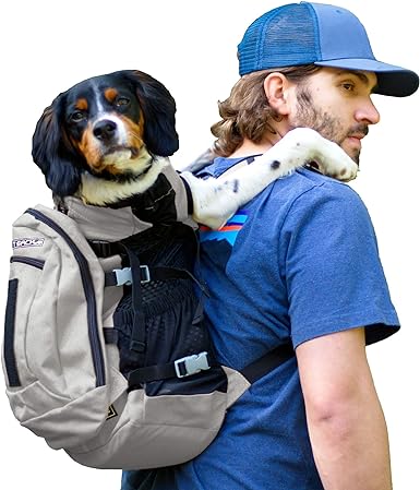 K9 Sport Sack | Dog Carrier Backpack for Small and Medium Pets | Front Facing Adjustable Dog Backpack Carrier | Fully Ventilated | Veterinarian Approved