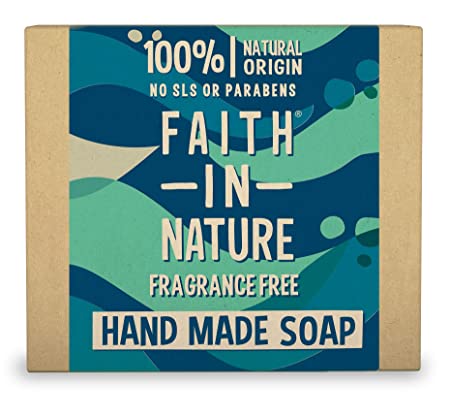 Faith in Nature, Seaweed Unfragranced Soap, 100g
