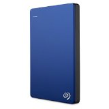 Seagate Backup Plus Slim 1TB Portable External Hard Drive with 200GB of Cloud Storage and Mobile Device Backup USB 30 STDR1000102 - Blue