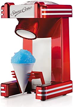 Nostalgia RSM702 Retro Single Snow Cone Maker, Red