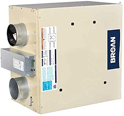 Broan Advanced Series High Efficiency Energy Recovery Ventilator, 129 CFM at 0.4 in. w.g.
