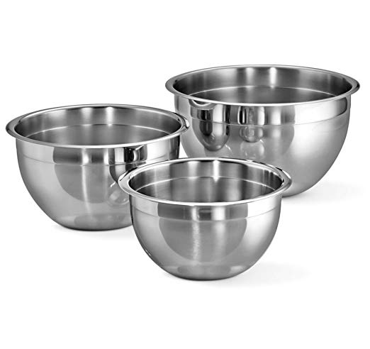 Tramontina Mixing Bowls Proline Stainless Steel 3 Piece Set