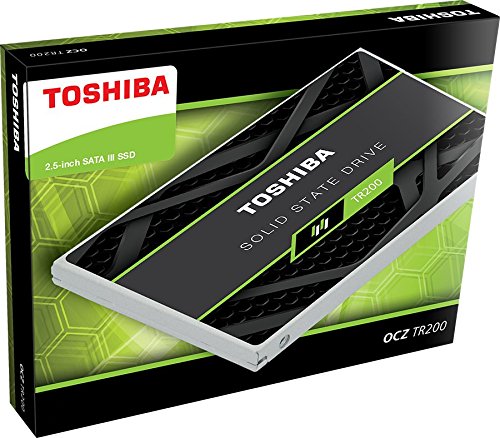 TOSHIBA TR200 240GB SATA 6 Gbit/s 64-Layer Advanced 3D BiCS FLASH Solid State Drive – Black
