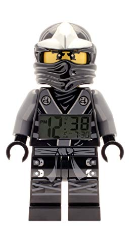 Lego Kids' 9001154 NINJAGO Cole Minifigure Alarm Clock