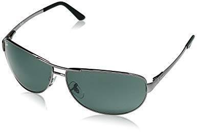 Ray-Ban Aviator Sunglasses (Green)(0RB3342I00463)