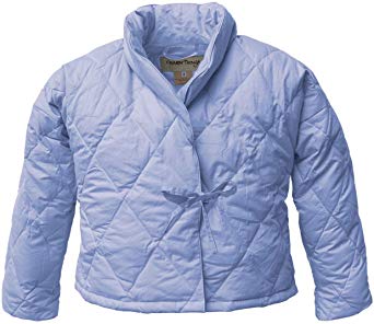 Warm Things Quilted Down Bed Jacket