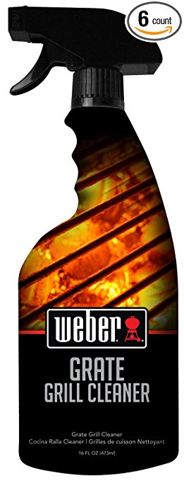 Grill Cleaner Spray - Professional Strength Degreaser - Non Toxic 16 oz Cleanser By Weber Cleaners
