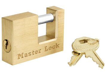 Master Coupler Latch Lock-Solid BrassTrailer Locks #605