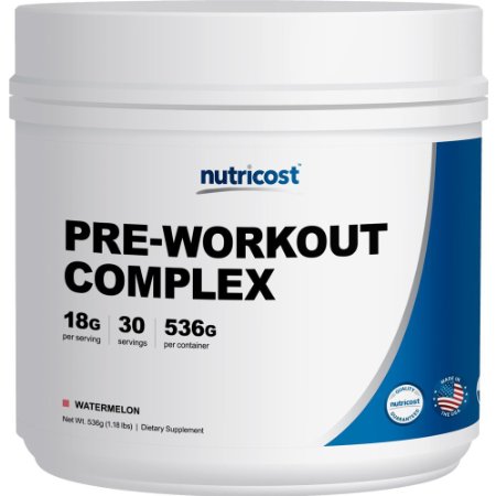 Nutricost Pre-Workout Complex (Watermelon) 30 Servings