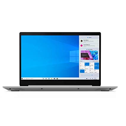 Lenovo IdeaPad S145 15.6” HD Slim Laptop – (Intel Pentium Gold, 4GB RAM, 128GB SSD, Windows 10 in S Mode) – Platinum Grey